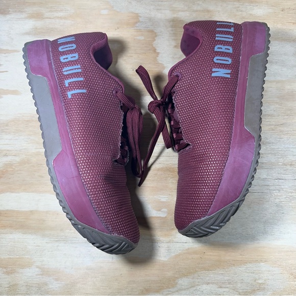 NOBULL Maroon Training Shoes Women’s Size 9 - Picture 3 of 8